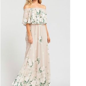 Show me your MuMu- hacienda maxi dress